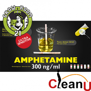 CleanU - Urin- Teststreifen AMP sensitiv 300ng/ml
