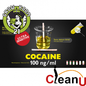 CleanU - Urin- Teststreifen COC sensitive 100ng/ml
