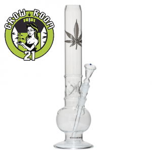 BAM BAM BHOLE - Bong Cannabisblatt 18.8er 44cm ICE